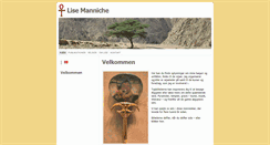 Desktop Screenshot of manniche.daes.dk